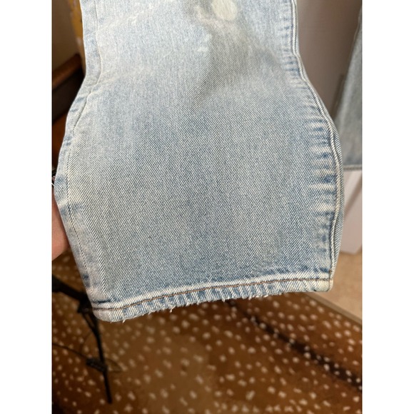 LEVIS Mens Premium Big E Hi-Ball ROLL Jeans Stretch Denim Tapered Camo Shred 42 - Picture 7 of 16